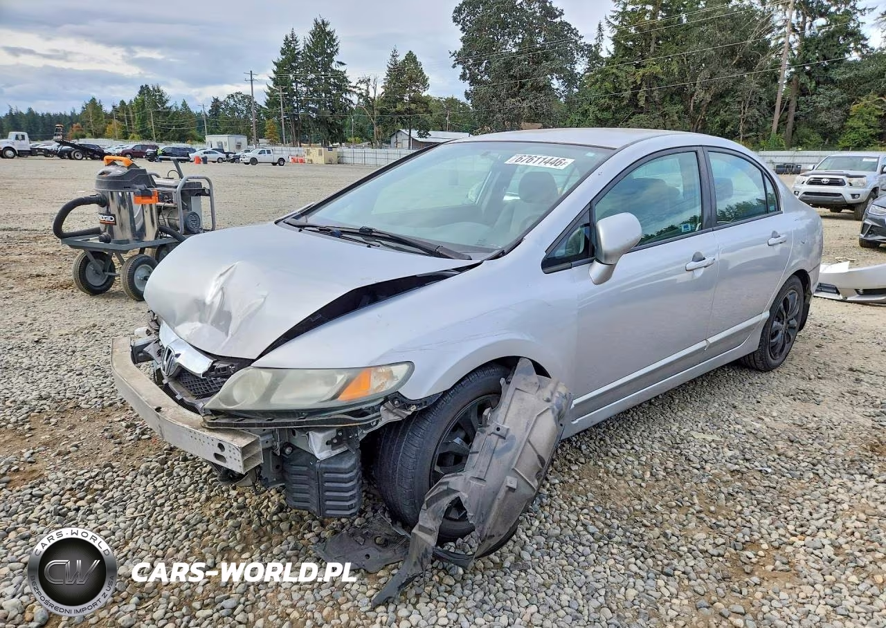 2009 Honda Civic Lx VIN:2HGFA16599H518604 - 1