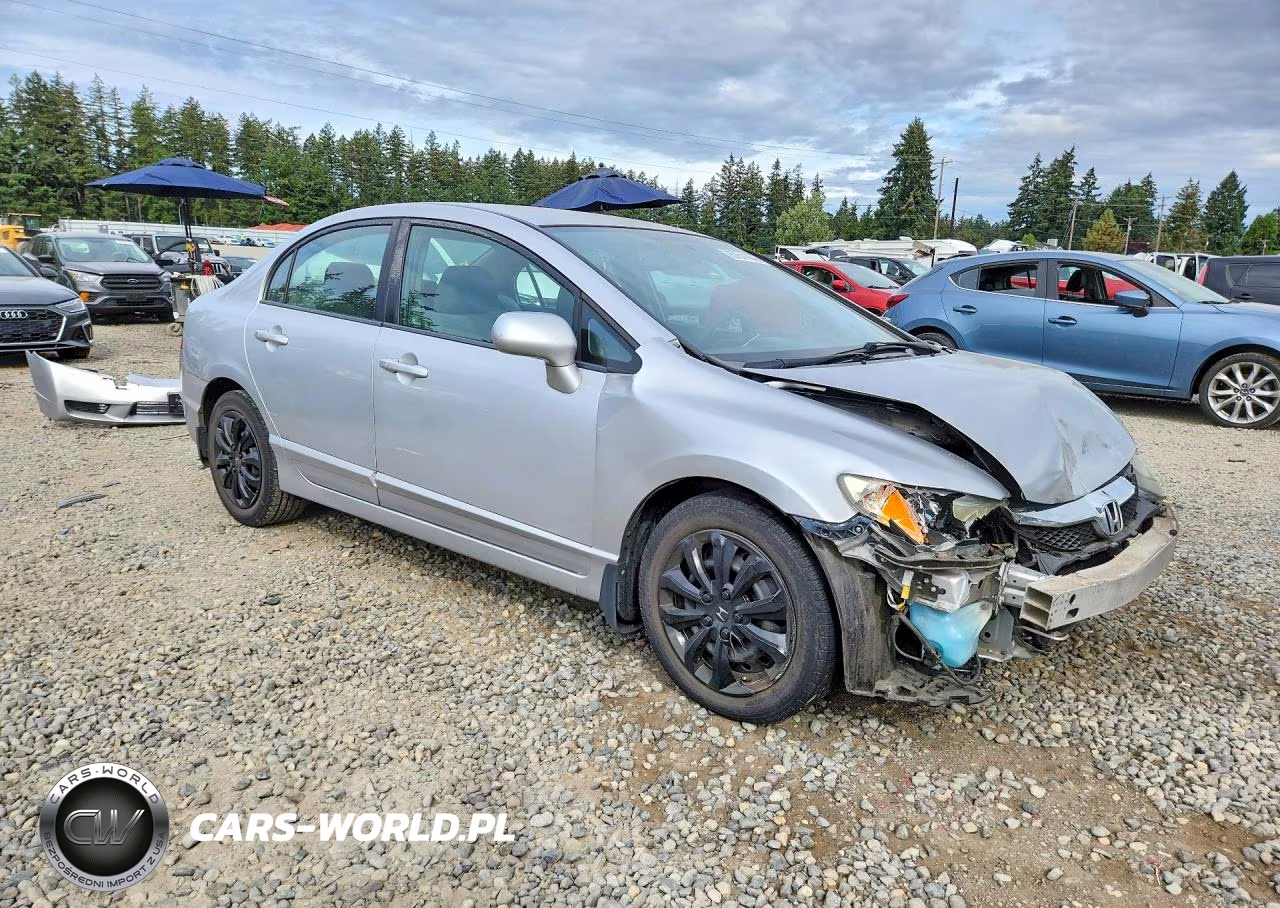 2009 Honda Civic Lx VIN:2HGFA16599H518604 - 4