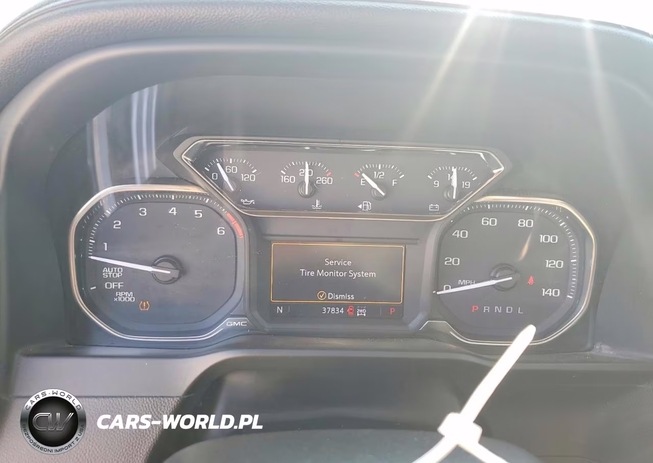 2019 GMC Sierra K1500 Slt VIN:1GTU9DED5KZ120854 - 9