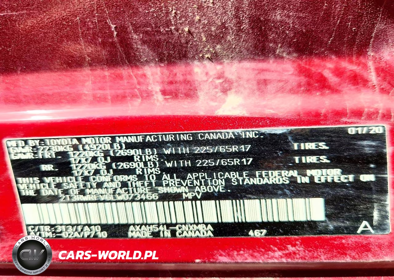 2020 Toyota Rav4 Hybrid Xle VIN:2T3RWRFV6LW073466 - 13
