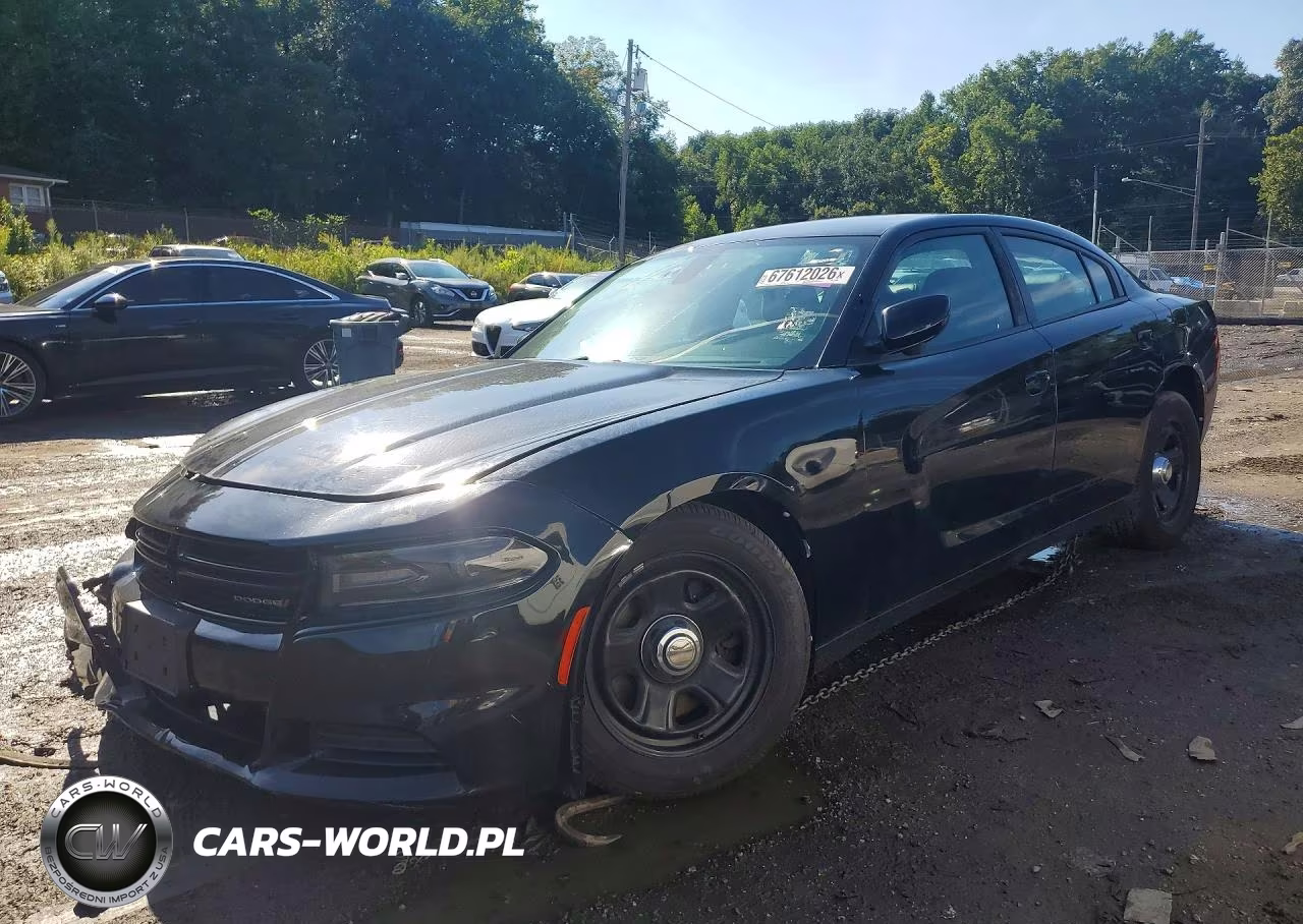 2019 Dodge Charger Police VIN:2C3CDXAG7KH748446 - 1
