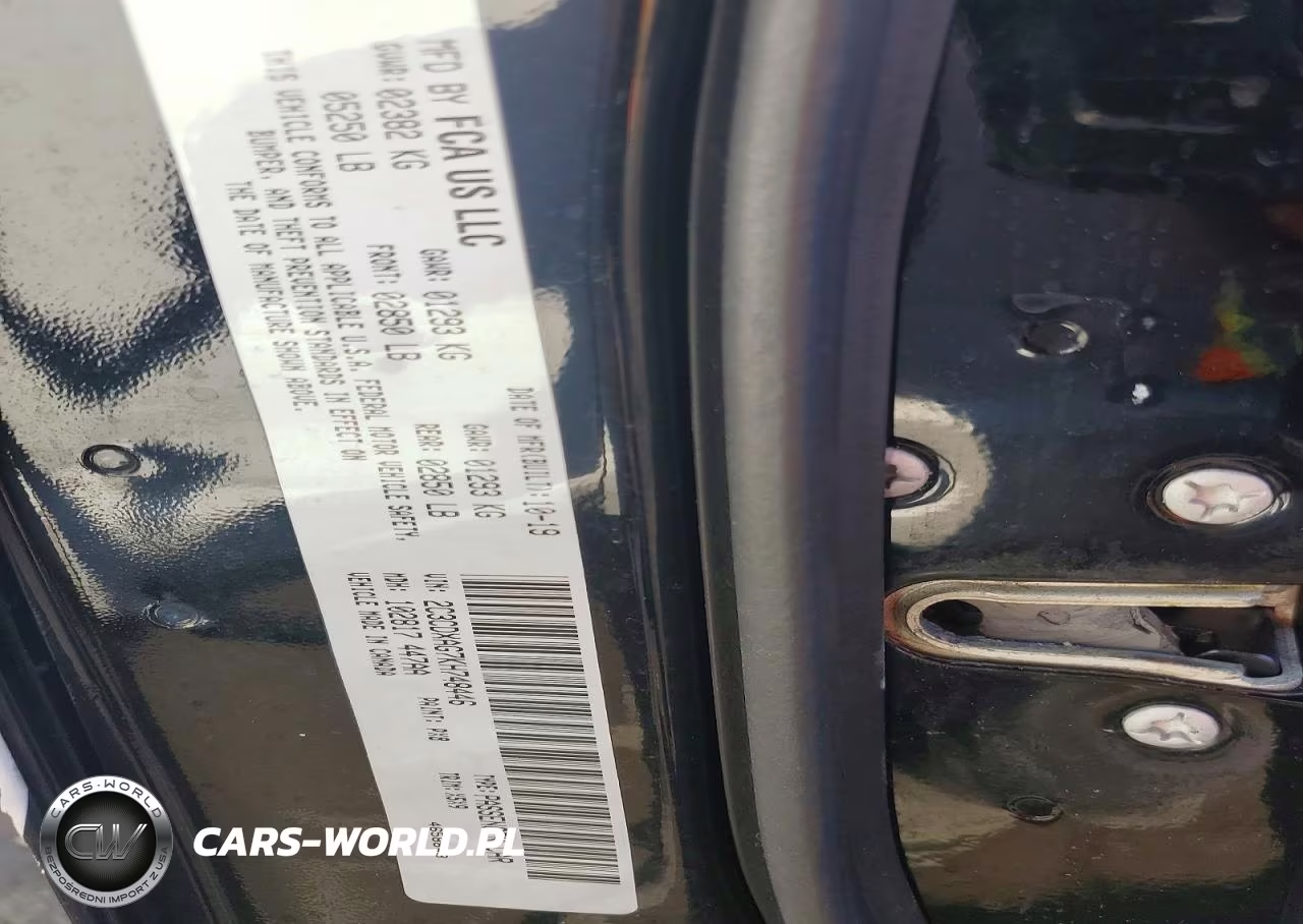 2019 Dodge Charger Police VIN:2C3CDXAG7KH748446 - 12