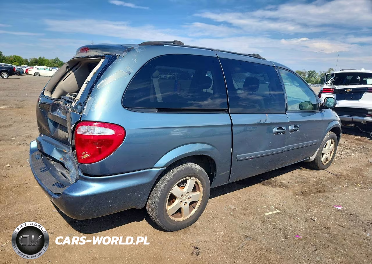 2006 Dodge Grand Caravan Sxt VIN:2D4GP44L76R825198 - 3