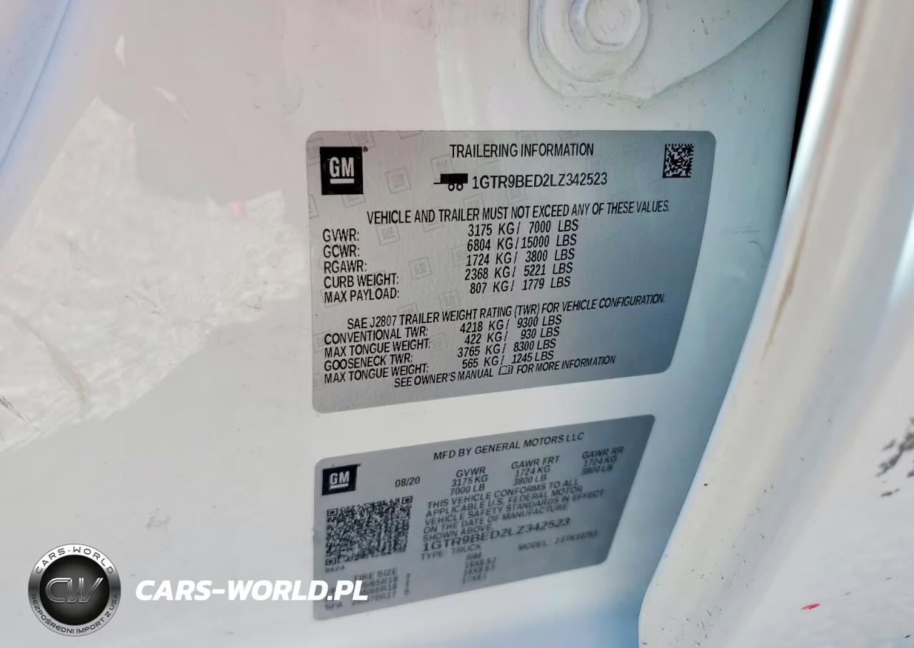 2020 GMC Sierra K1500 Sle VIN:1GTR9BED2LZ342523 - 12