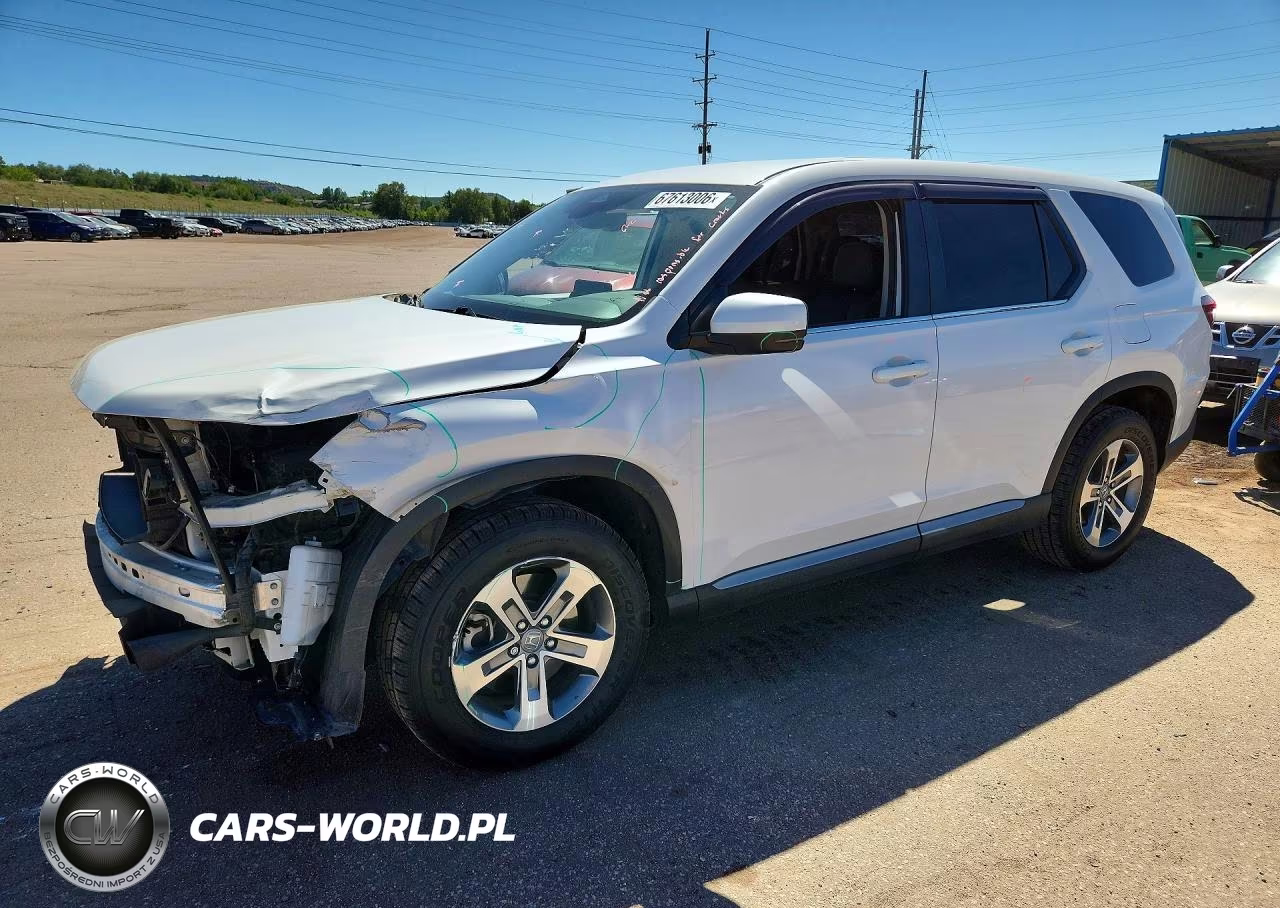 2023 Honda Pilot Exl VIN:5FNYG1H52PB025000 - 1