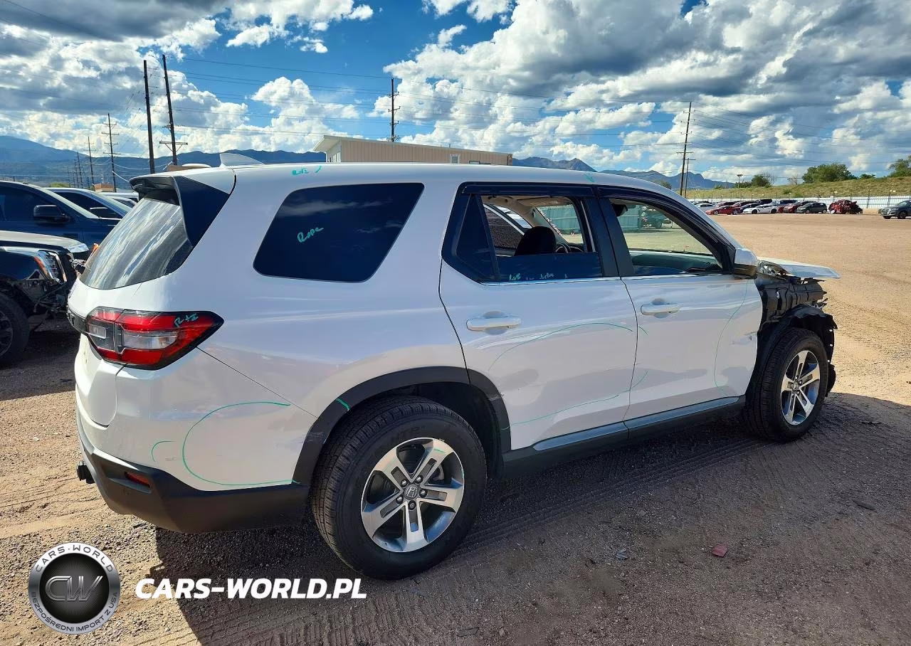 2023 Honda Pilot Exl VIN:5FNYG1H52PB025000 - 3