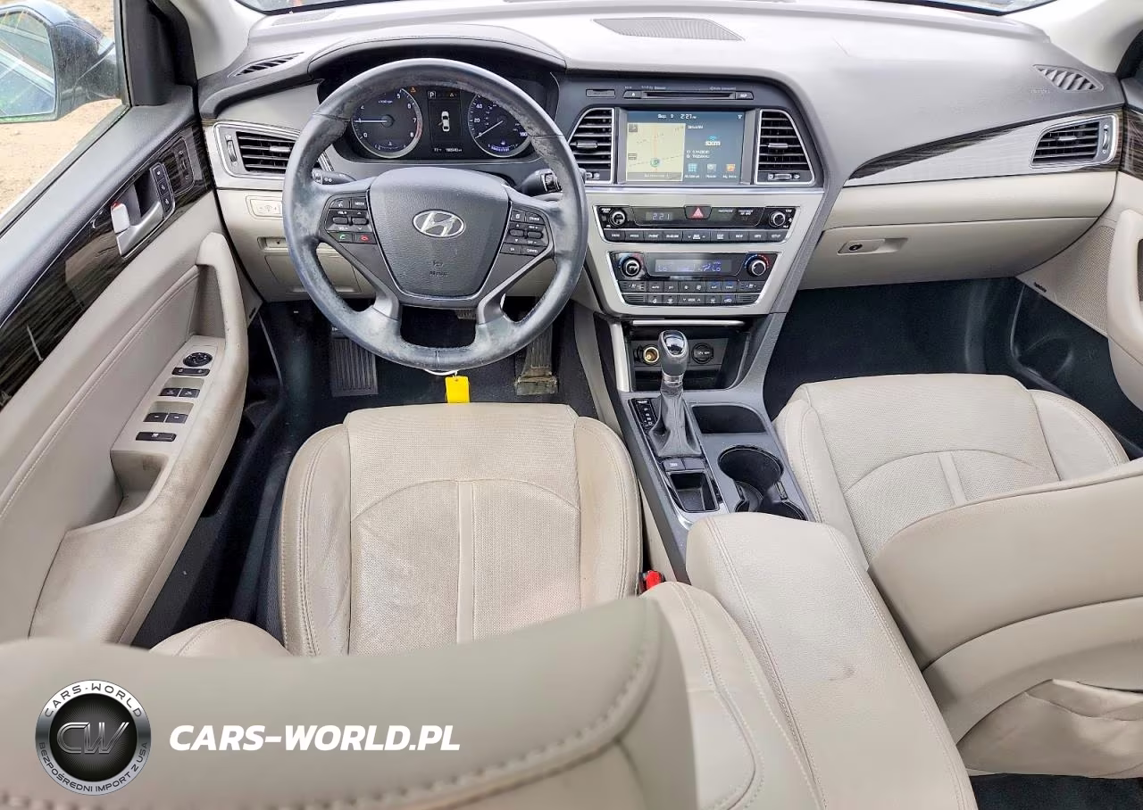 2016 Hyundai Sonata Limited VIN:5NPE34AF0GH264940 - 8