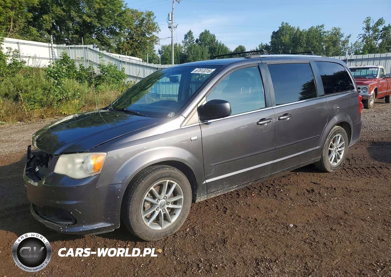 2014 Dodge Grand Caravan Sxt VIN:2C4RDGCGXER466447 - 1