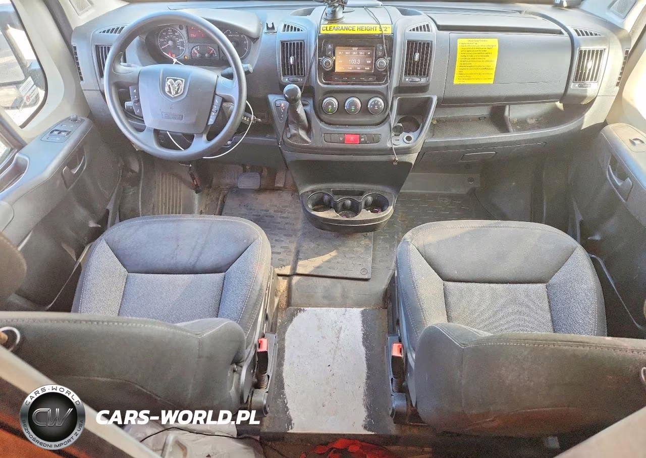2021 Ram Promaster 3500 Delivery Van VIN:3C6MRVJG7ME544533 - 8