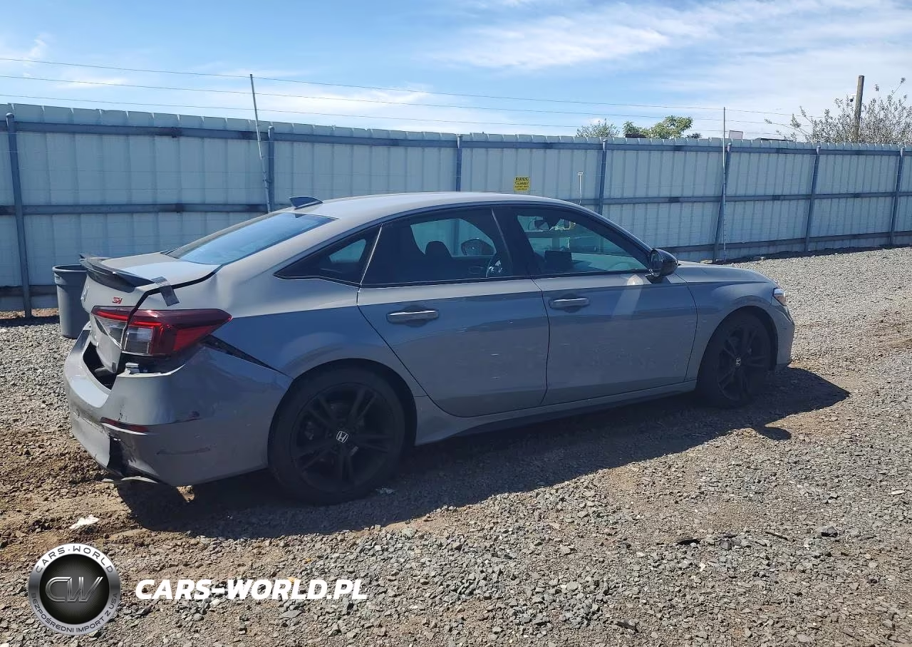 2025 Honda Civic Si VIN:2HGFE1E55SH474497 - 3