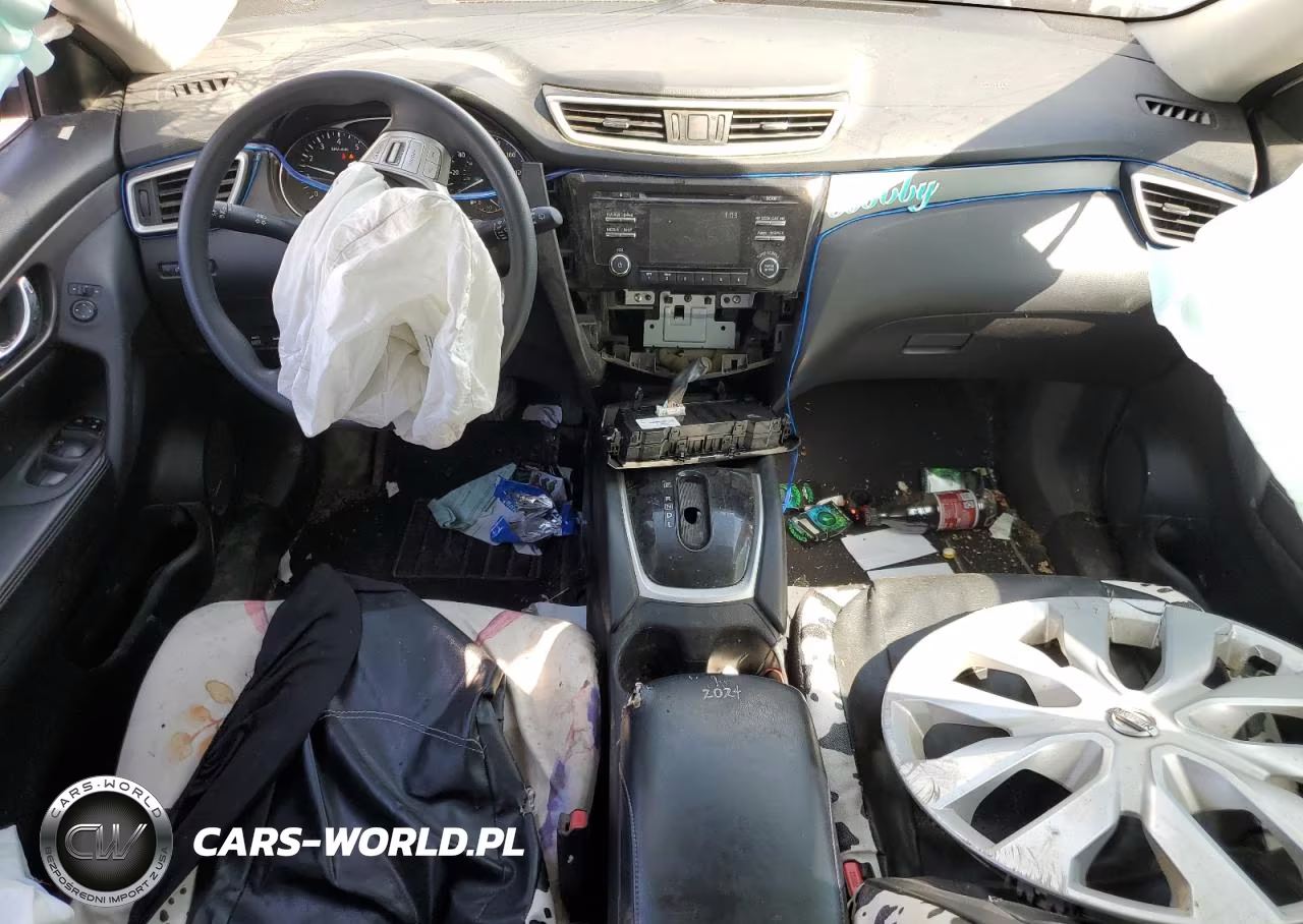 2015 Nissan Rogue S VIN:5N1AT2MV2FC906554 - 8