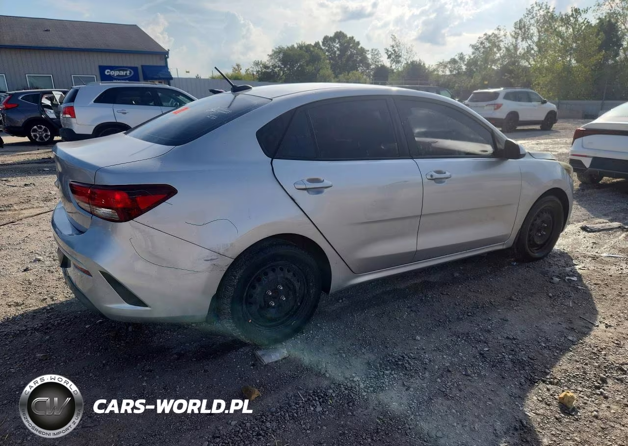 2022 Kia Rio Lx VIN:3KPA24AD1NE465912 - 3