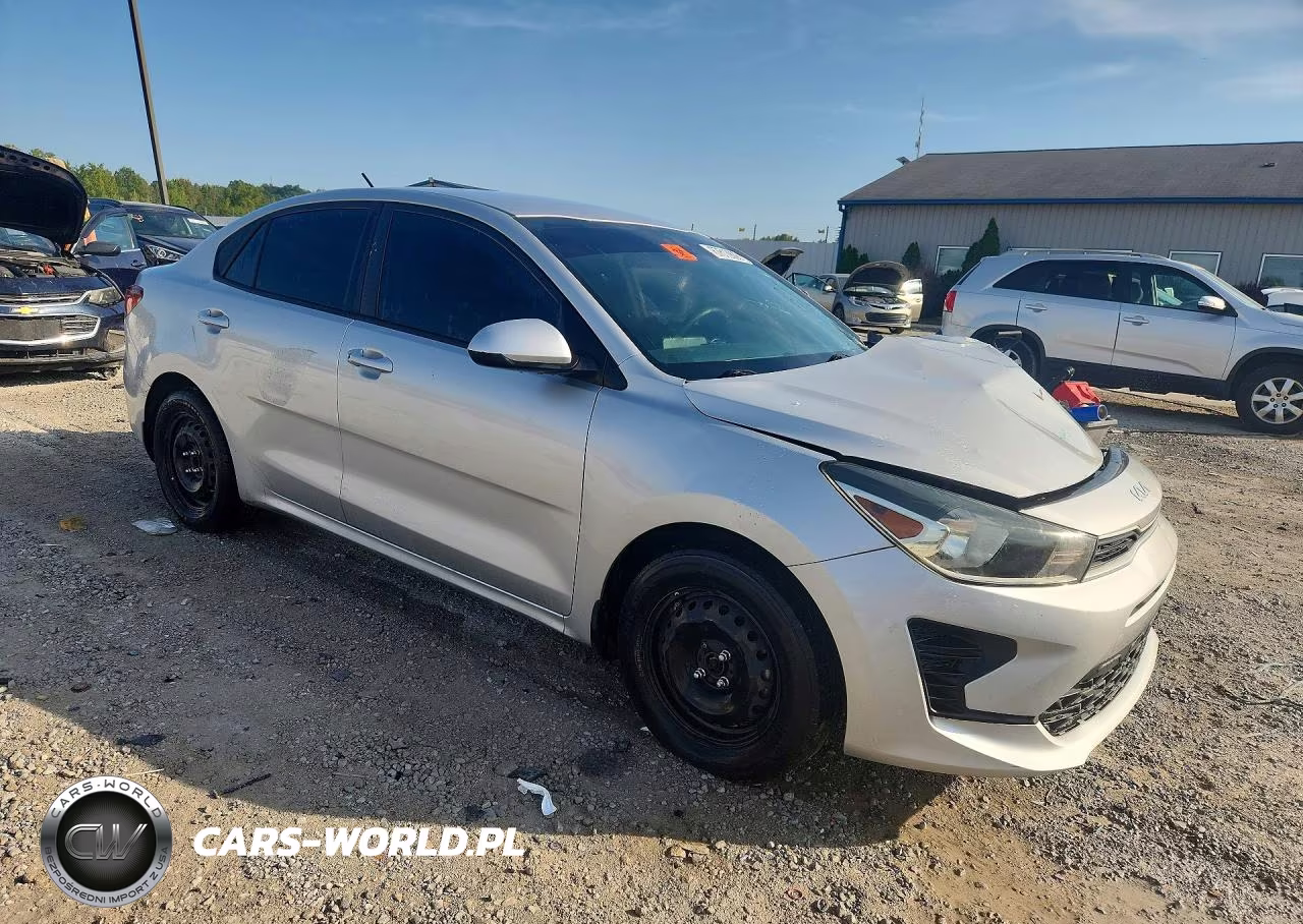 2022 Kia Rio Lx VIN:3KPA24AD1NE465912 - 4