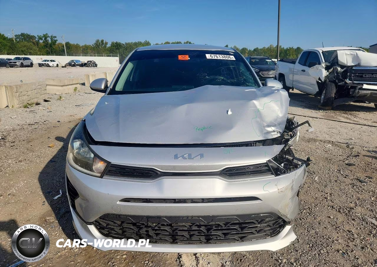 2022 Kia Rio Lx VIN:3KPA24AD1NE465912 - 5