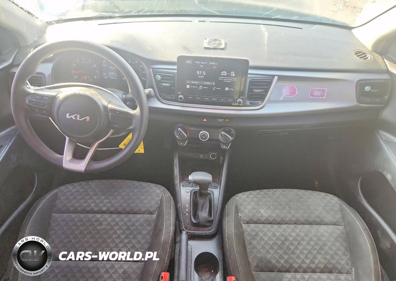 2022 Kia Rio Lx VIN:3KPA24AD1NE465912 - 8