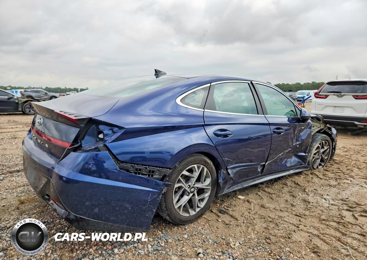 2021 Hyundai Sonata Sel VIN:5NPEL4JA1MH129420 - 3