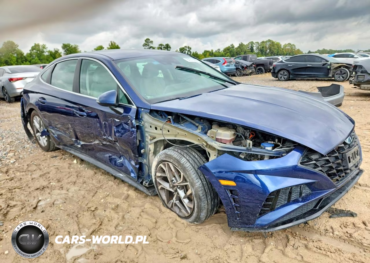 2021 Hyundai Sonata Sel VIN:5NPEL4JA1MH129420 - 4