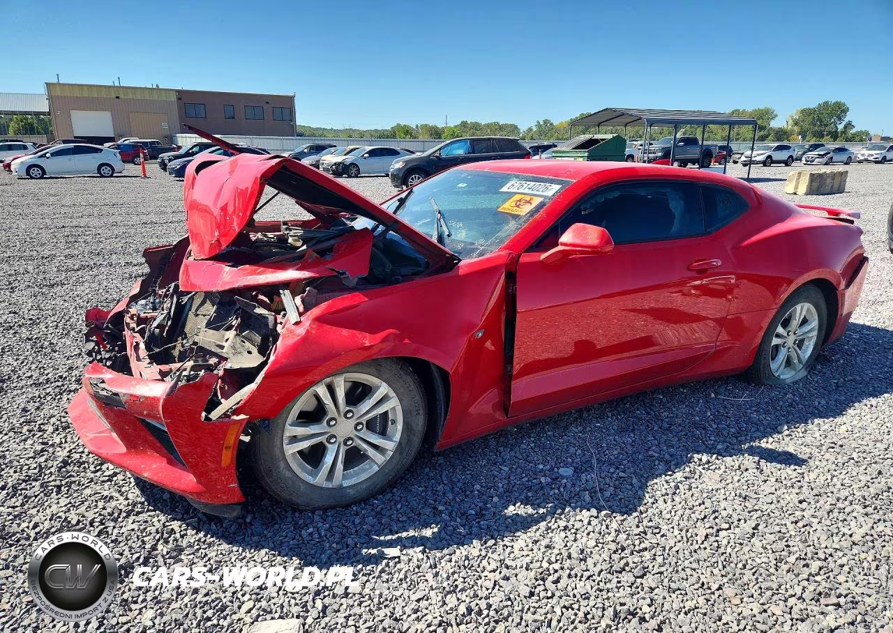 2018 Chevrolet Camaro Ss VIN:1G1FF1R75J0156561 - 1