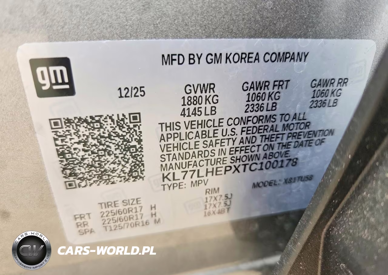2026 Chevrolet Trax 1Lt VIN:KL77LHEPXTC100178 - 14