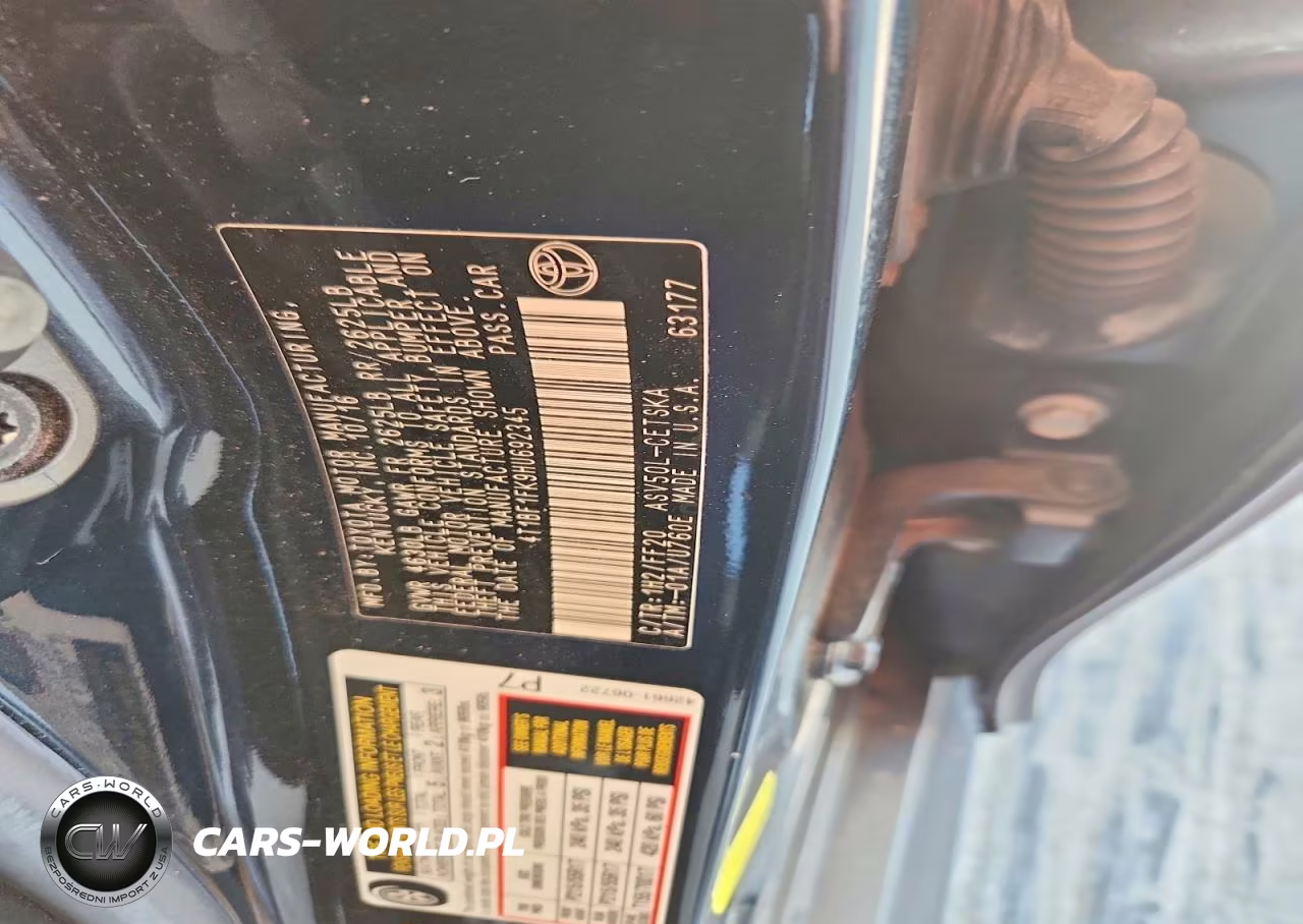 2017 Toyota Camry Se VIN:4T1BF1FK9HU692345 - 12