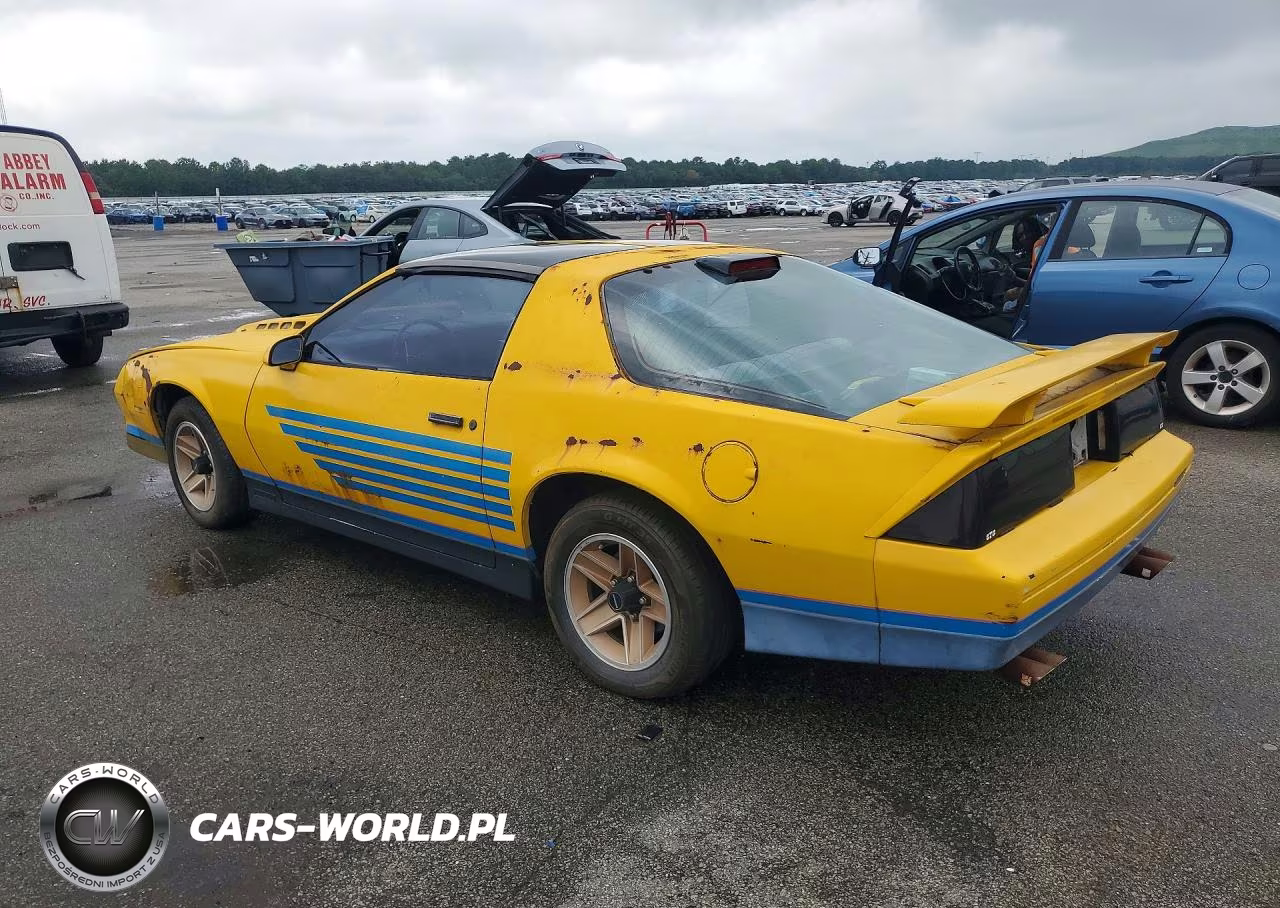 1984 Chevrolet Camaro VIN:1G1AP87H2EN119441 - 2