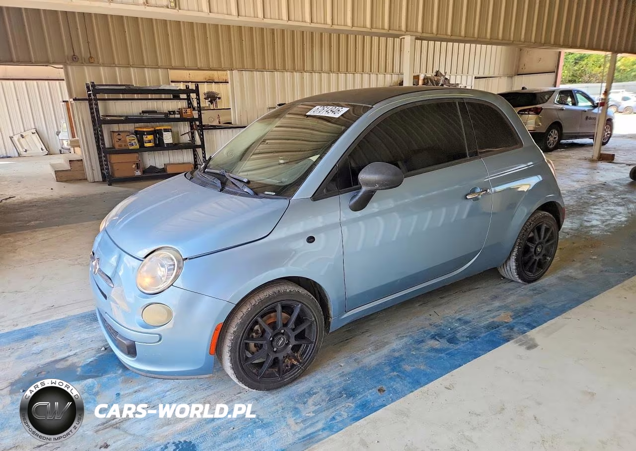 2015 Fiat 500 Pop VIN:3C3CFFAR2FT504030 - 1