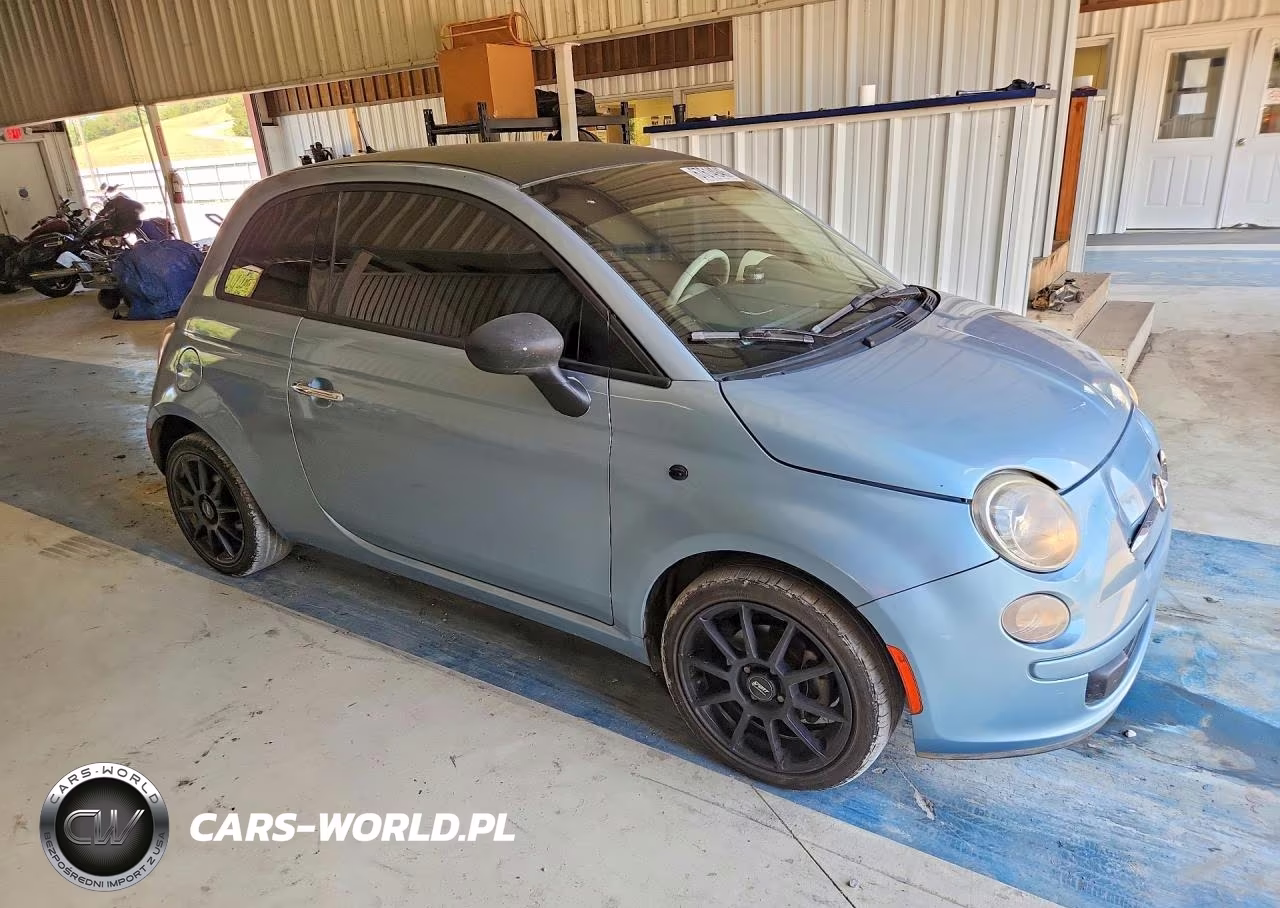2015 Fiat 500 Pop VIN:3C3CFFAR2FT504030 - 4