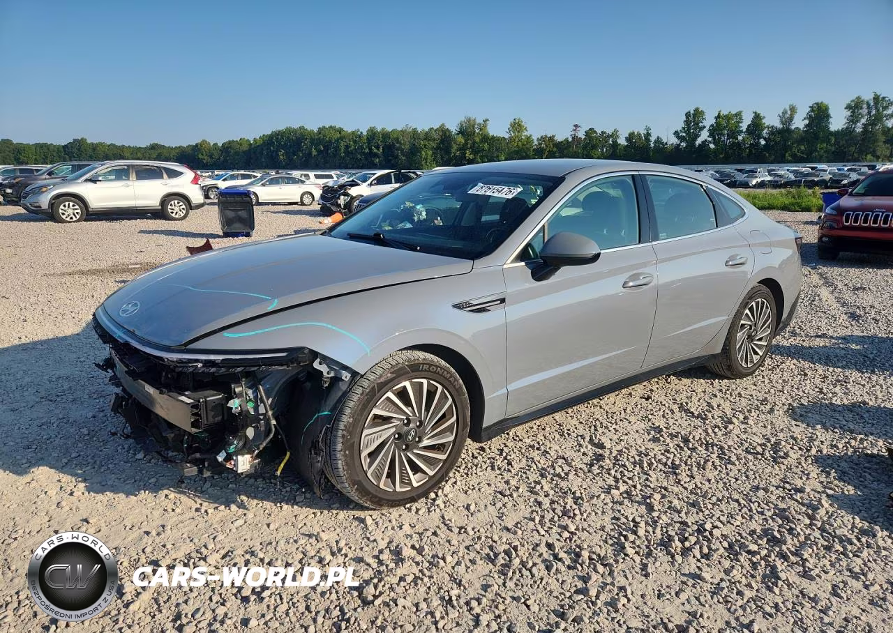 2025 Hyundai Sonata Hybrid Sel VIN:KMHL34JJ4SA107516 - 1
