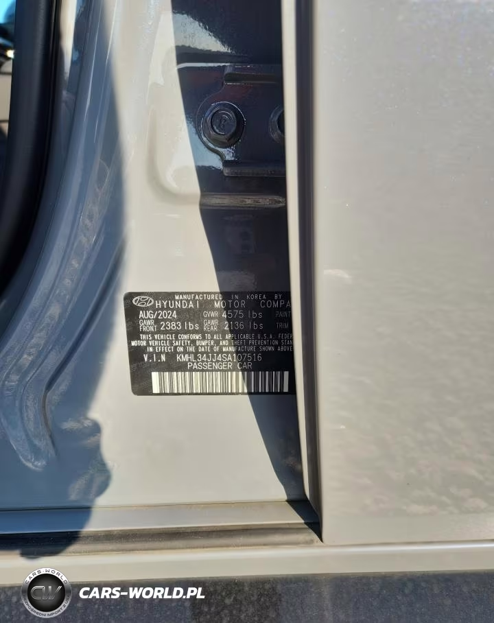 2025 Hyundai Sonata Hybrid Sel VIN:KMHL34JJ4SA107516 - 12