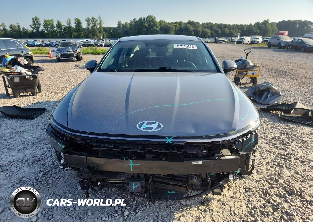 2025 Hyundai Sonata Hybrid Sel VIN:KMHL34JJ4SA107516 - 5