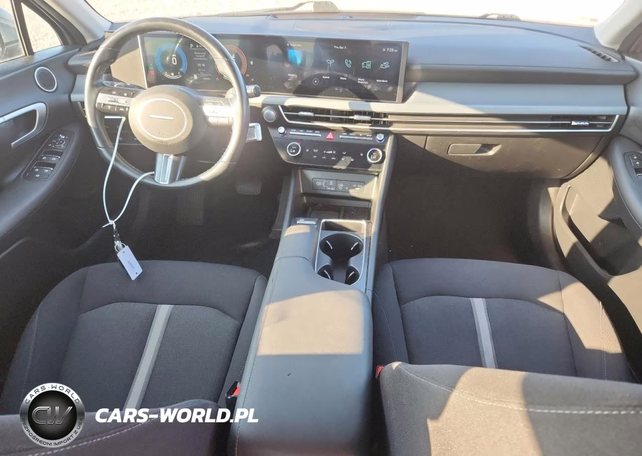 2025 Hyundai Sonata Hybrid Sel VIN:KMHL34JJ4SA107516 - 8
