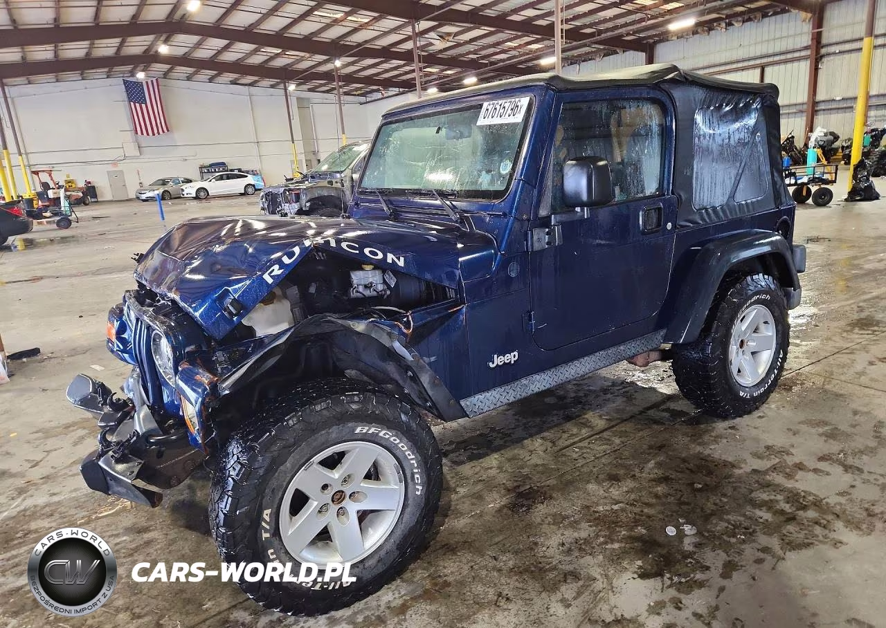 2004 Jeep Wrangler - Tj Rubicon VIN:1J4FA69S24P793887 - 1