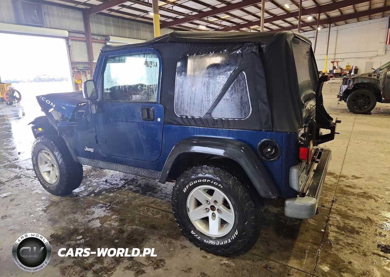 2004 Jeep Wrangler - Tj Rubicon VIN:1J4FA69S24P793887 - 2