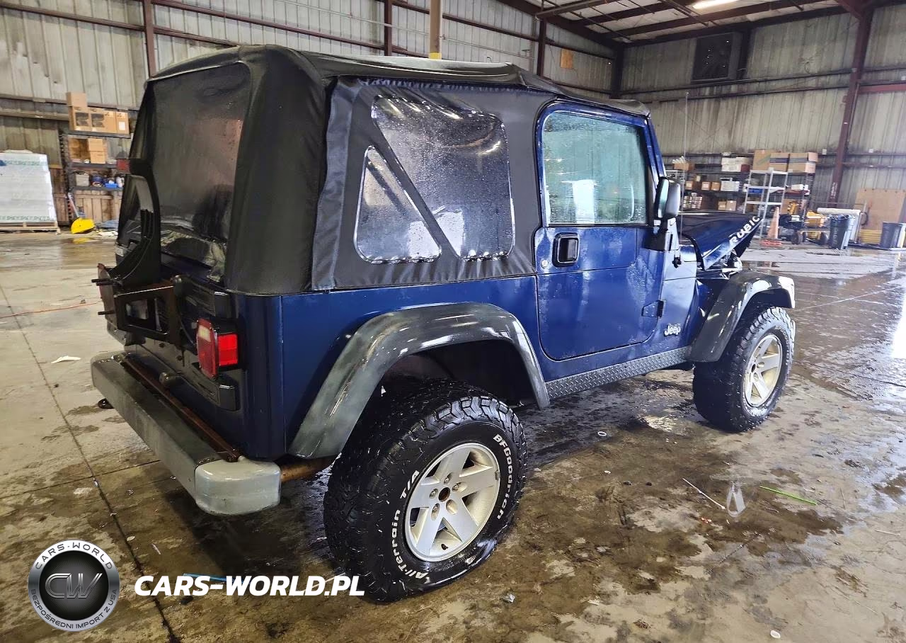 2004 Jeep Wrangler - Tj Rubicon VIN:1J4FA69S24P793887 - 3