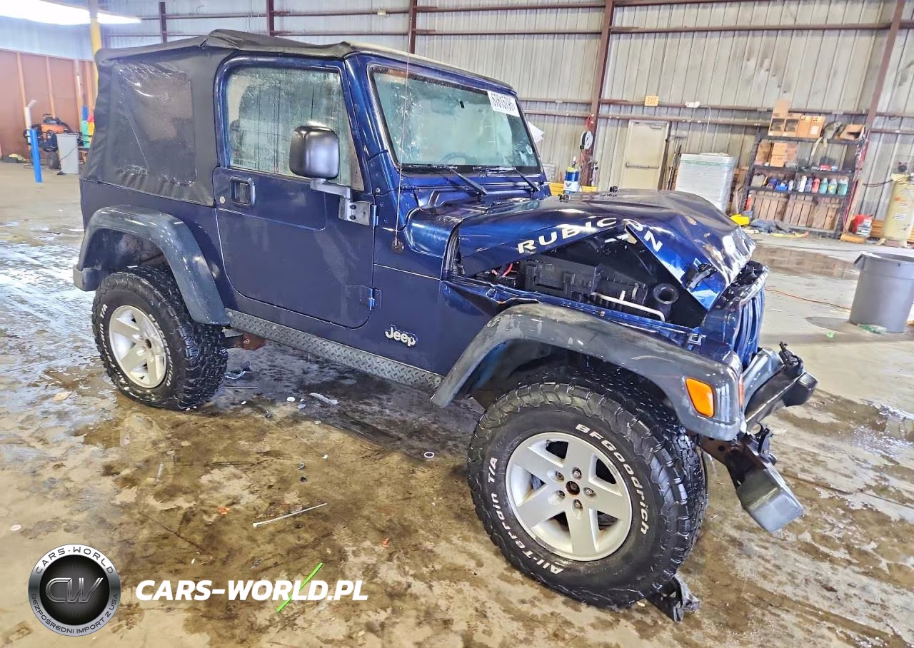 2004 Jeep Wrangler - Tj Rubicon VIN:1J4FA69S24P793887 - 4