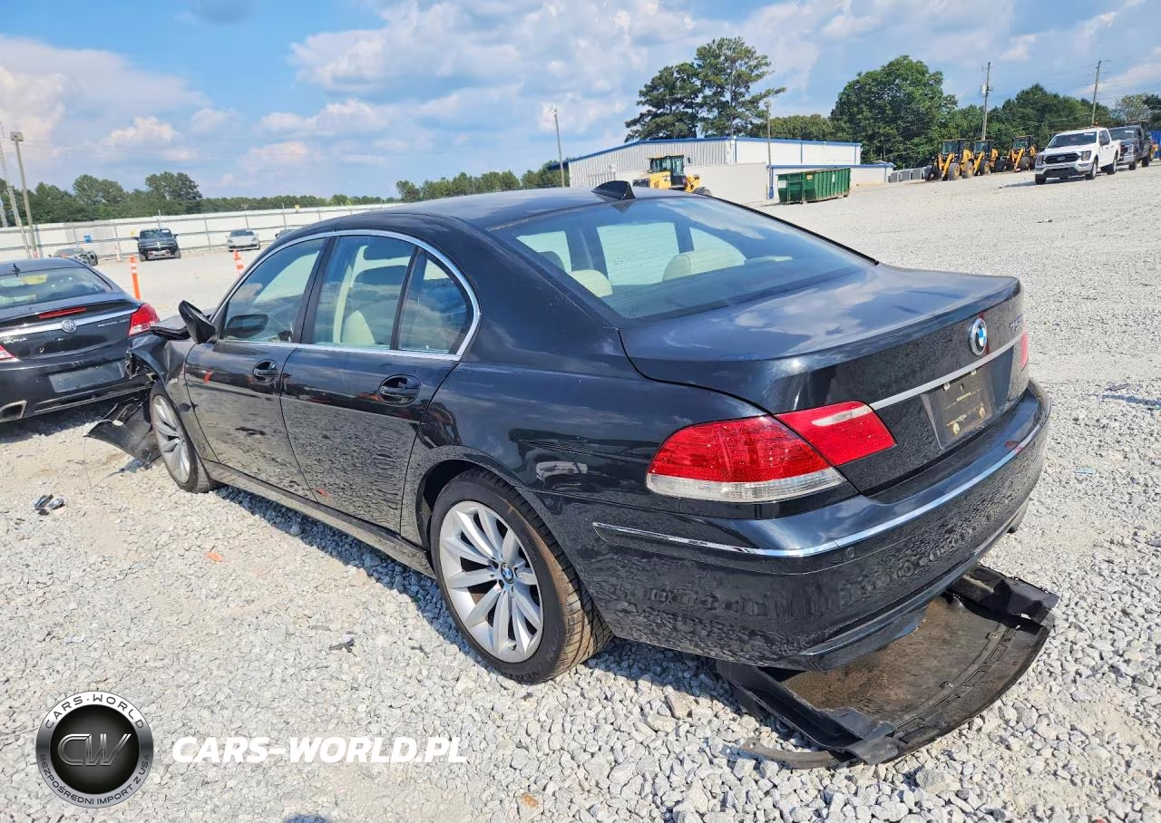 2007 BMW 750 I VIN:WBAHL83587DT11031 - 2