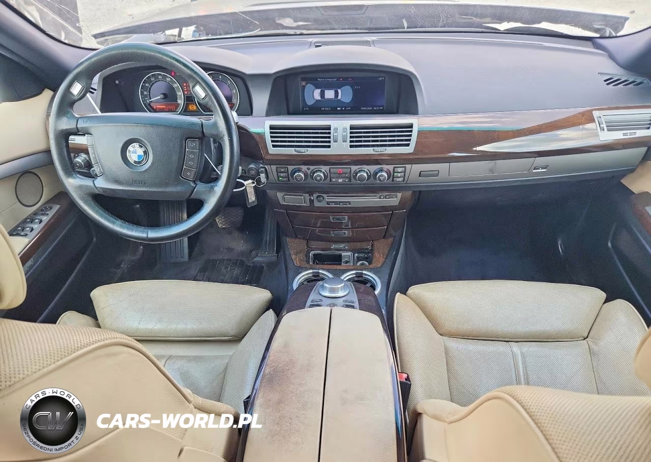 2007 BMW 750 I VIN:WBAHL83587DT11031 - 8