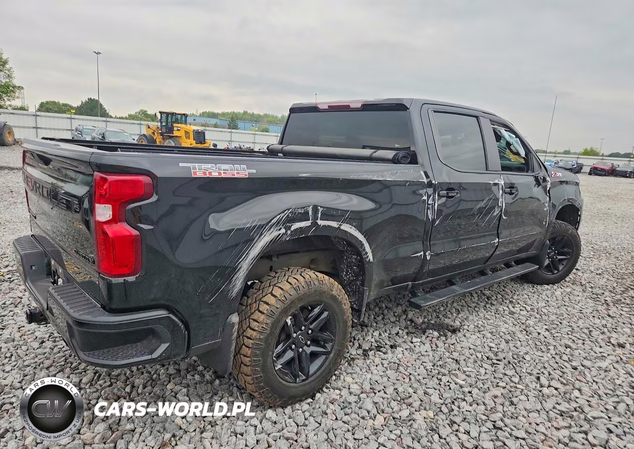 2021 Chevrolet Silverado K1500 Trail Boss Custom VIN:1GCPYCEF7MZ290437 - 3