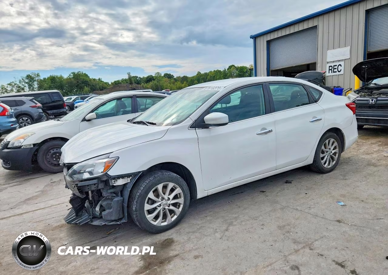 2018 Nissan Sentra Sv VIN:3N1AB7AP1JL653138 - 1