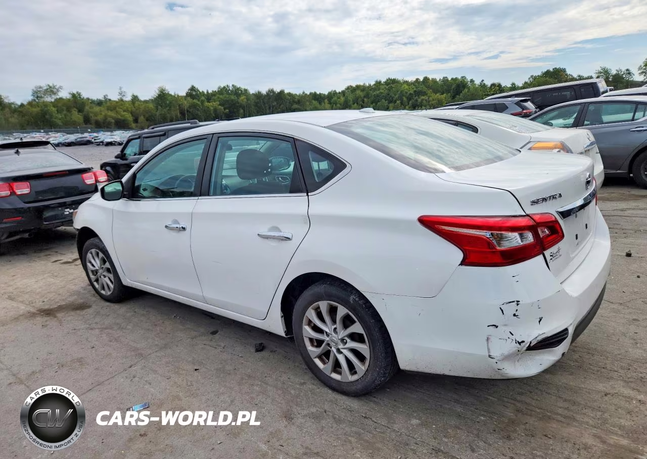 2018 Nissan Sentra Sv VIN:3N1AB7AP1JL653138 - 2