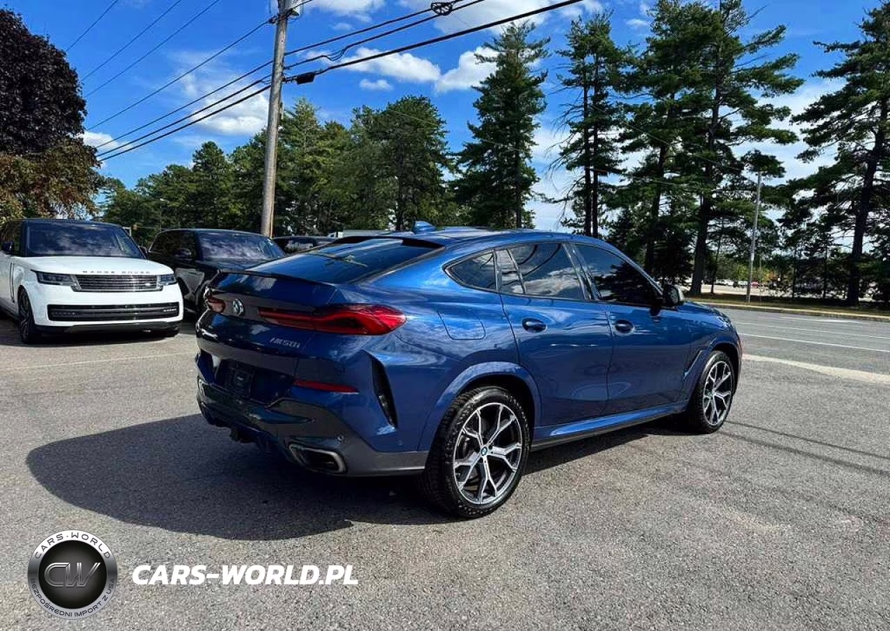 2021 BMW X6 M50I VIN:5UXCY8C09M9H56302 - 4