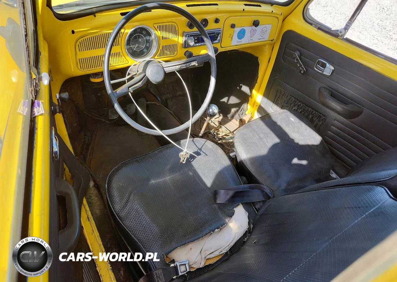 1968 Volkswagen Beetle VIN:118284057 - 8