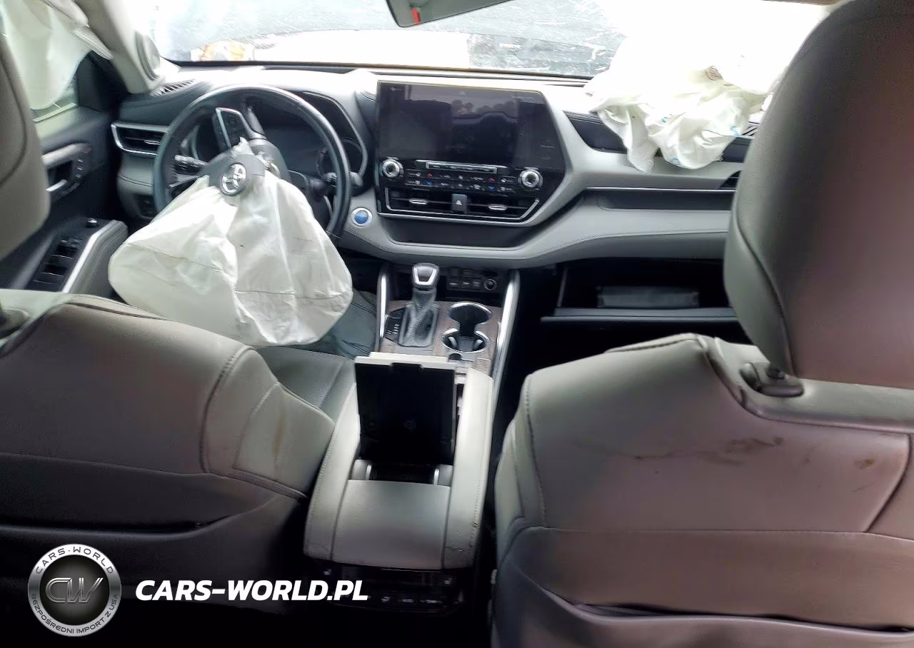 2021 Toyota Highlander Hybrid Platinum VIN:5TDFARAH8MS006079 - 8