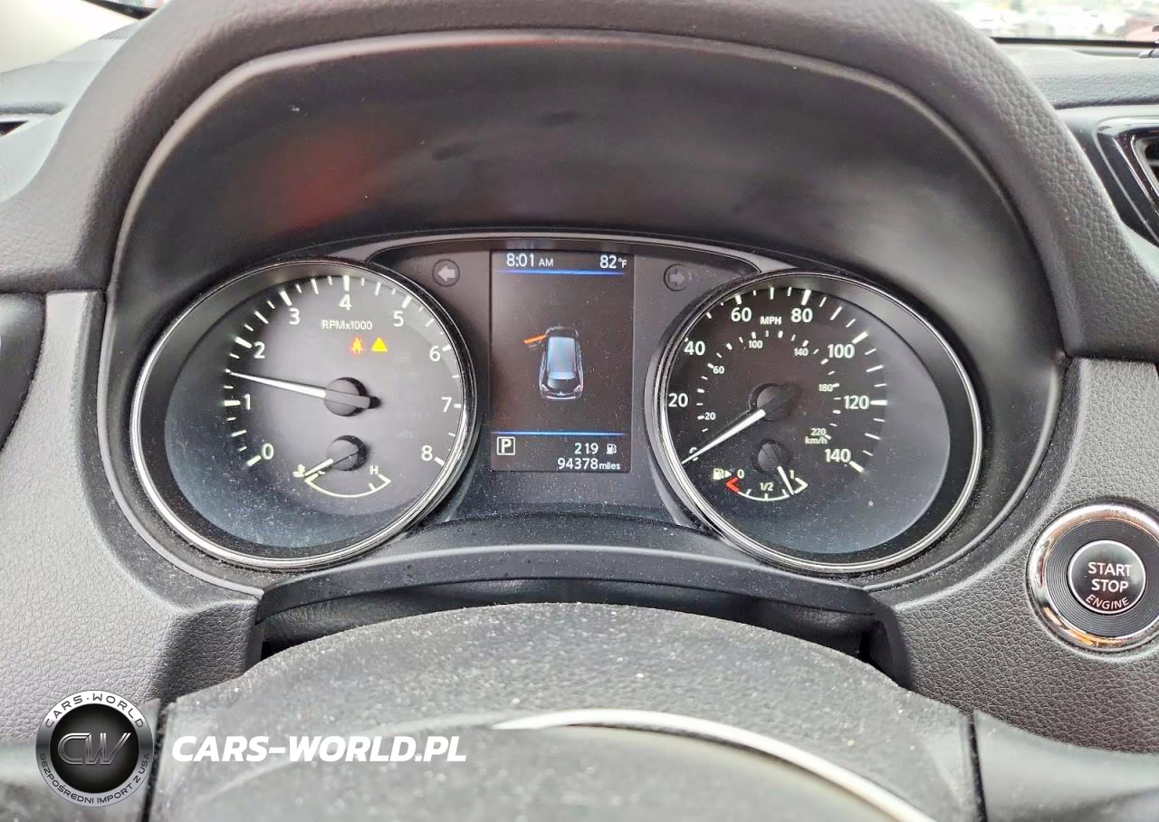2019 Nissan Rogue Sv VIN:JN8AT2MV2KW381111 - 9