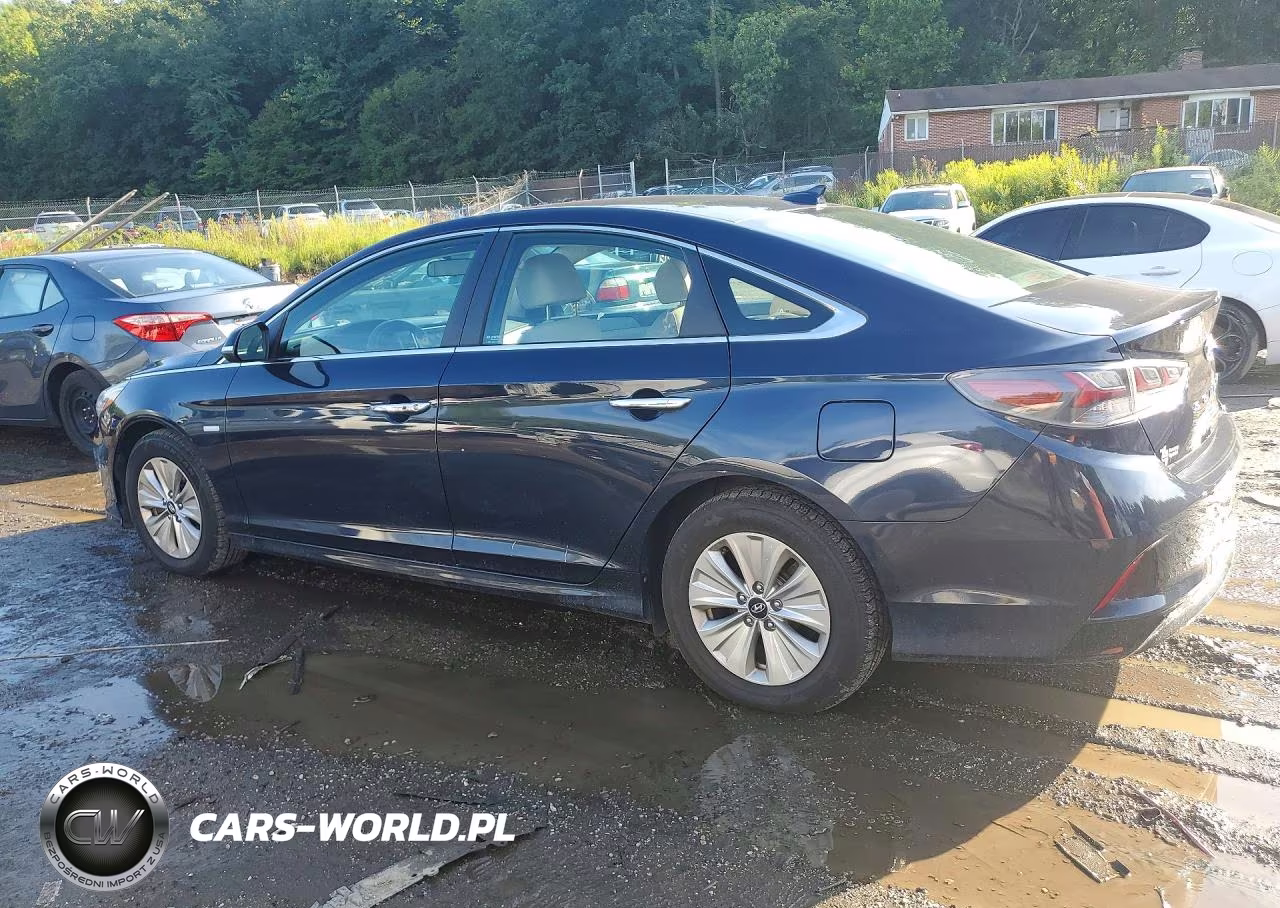 2018 Hyundai Sonata Hybrid Se VIN:KMHE24L38JA080135 - 2