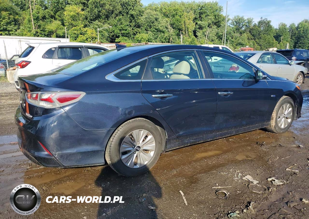 2018 Hyundai Sonata Hybrid Se VIN:KMHE24L38JA080135 - 3