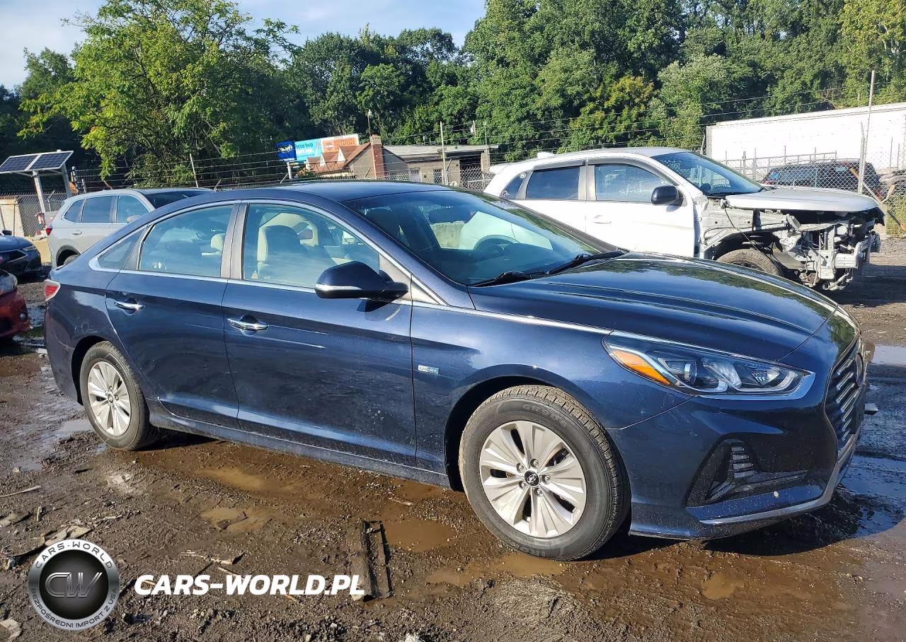 2018 Hyundai Sonata Hybrid Se VIN:KMHE24L38JA080135 - 4