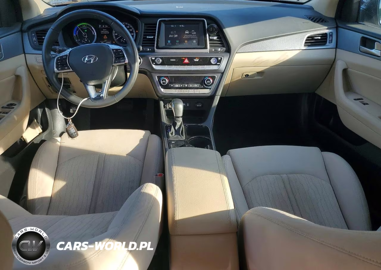 2018 Hyundai Sonata Hybrid Se VIN:KMHE24L38JA080135 - 8