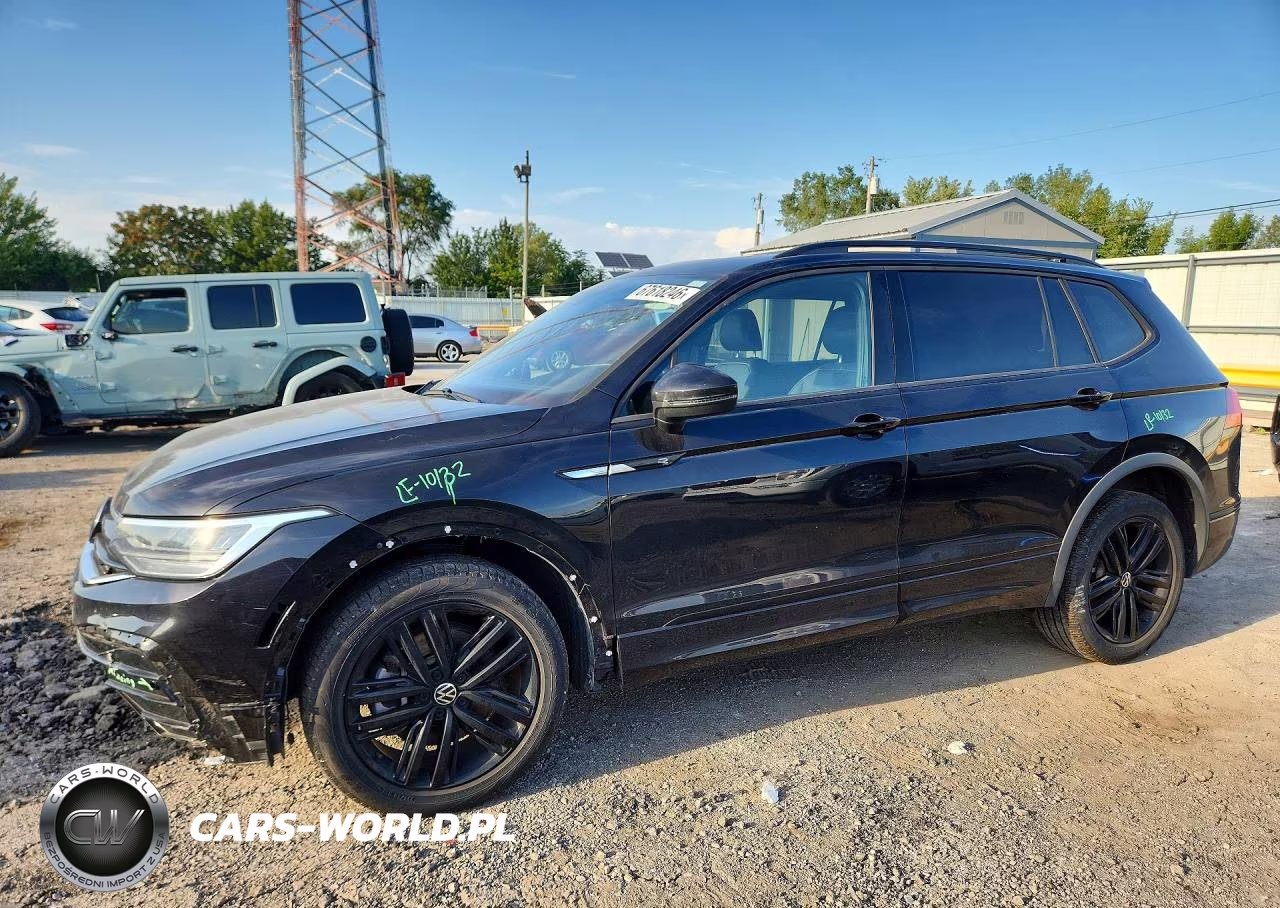 2022 Volkswagen Tiguan Se R-Line Black VIN:3VV8B7AX8NM065394 - 1