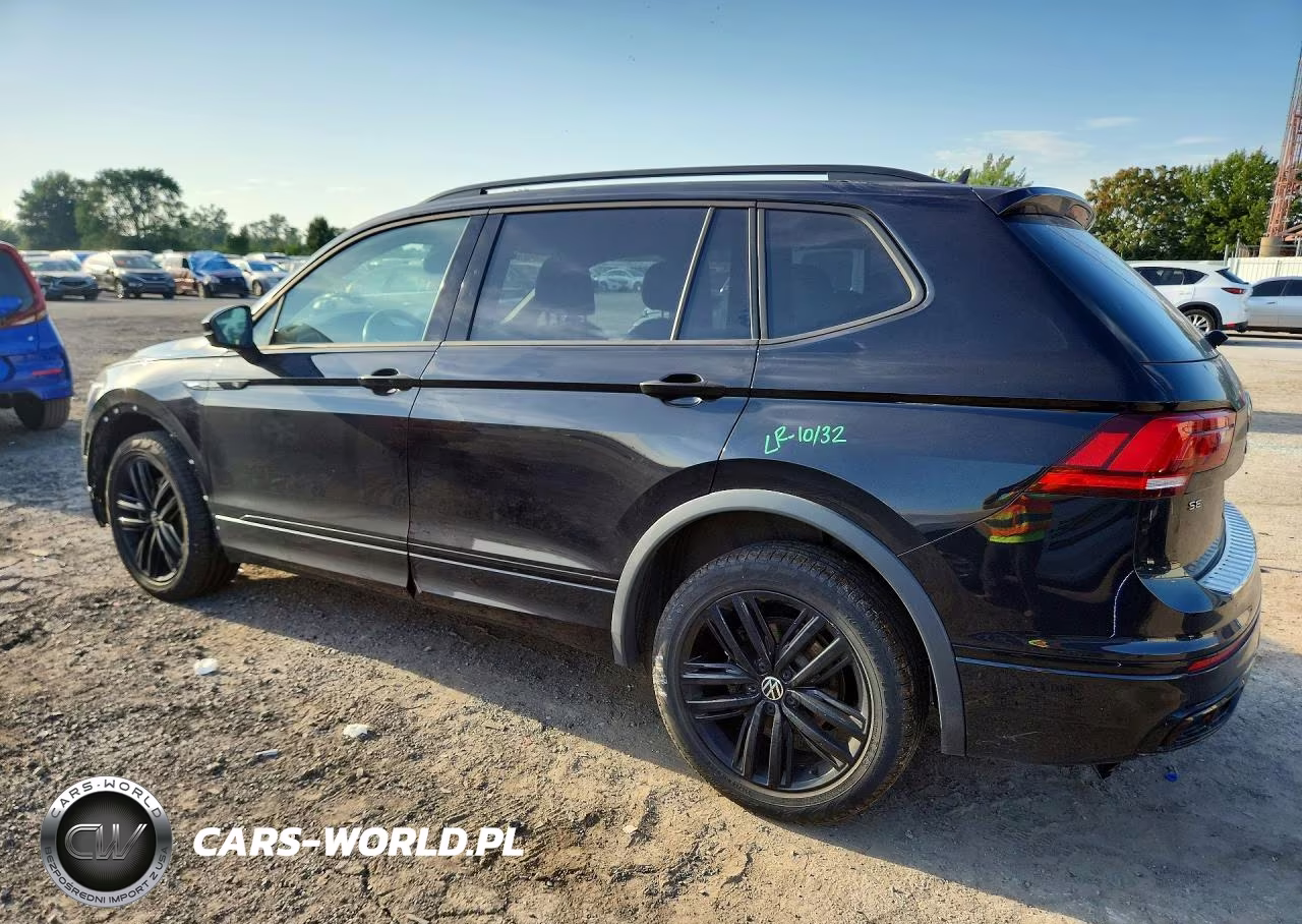 2022 Volkswagen Tiguan Se R-Line Black VIN:3VV8B7AX8NM065394 - 2